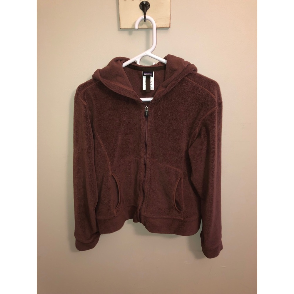 Brown Patagonia Zip Up Jacket
